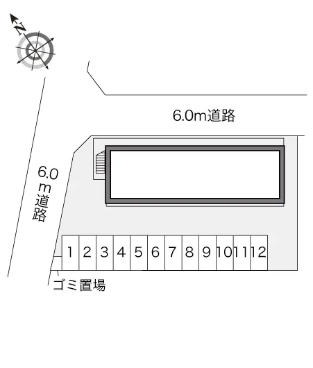 ★手数料０円★姫路市南条１丁目　月極駐車場（LP）